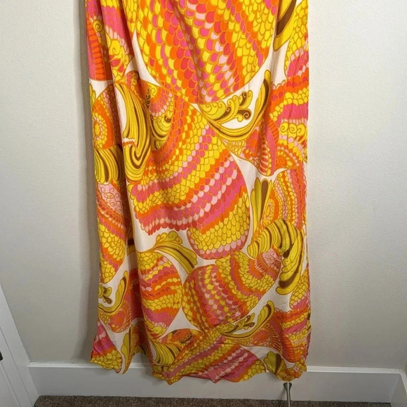 Vintage Banana Republic x Trina Turk Strapless Maxi Dress 12 New Years 2000s - Picture 5 of 8